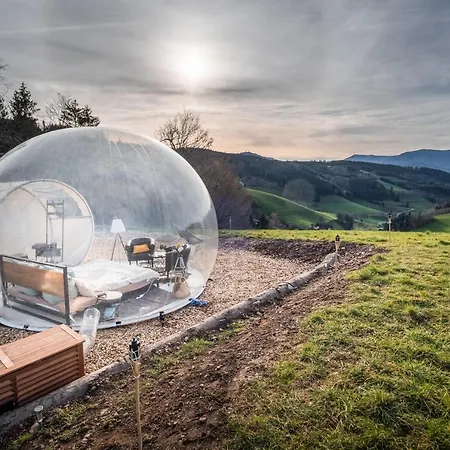 Campo de lujo Living Timeless- Bubble Tent Gutach - Schlafen Unterm Sternenhimmel